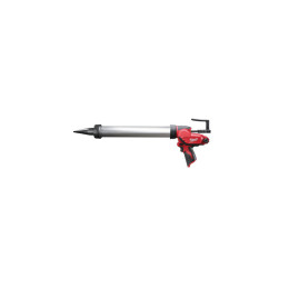 Пістолет для герметиків акумуляторний MILWAUKEE, M12 PCG/600A-0, 600мл (каркас, алюмінієва труба 600мл, картонне пакування)