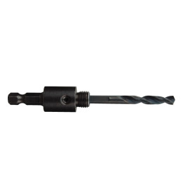 Хвостовик для коронок Bi-Metal HOLE DOZER діаметрів 14-30мм MILWAUKEE 1/2"x20 хвостовик Hex 9,5мм