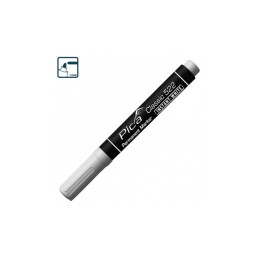 Маркер перманентний Pica Classic 522/52 Classic Instant-White, білий
