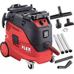 Пилосос будівельний 30л, 1200Вт, клас L, з комплектом аксесуарів, FLEX VCE 33 L AC-Set