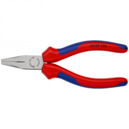 Плоскогубці з гладкими губками KNIPEX 20 02 140 SB