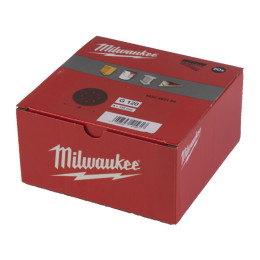 Папір шліфувальний MILWAUKEE діаметр 125/8 HL, зерно 120, (50шт)