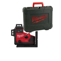 Нівелір 3D лазерний акумуляторний MILWAUKEE, M12 A3PLO-0С  (360 градусів, зелений промінь) (каркас, кейс)