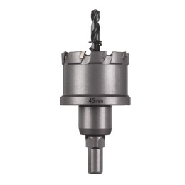 Коронка Holesaw TCT MILWAUKEE, для сталі/нержавіючої сталі, діаметр 45мм