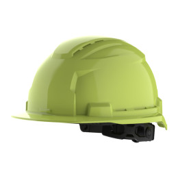 Каска защитная BOLT100 MILWAUKEE Hi-Vis, вентилируемая, желтая