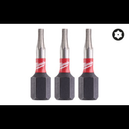 Біта SHOCKWAVE MILWAUKEE, TX BO8, 25мм, (3шт)