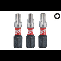 Біта SHOCKWAVE MILWAUKEE, TX BO20, 25мм, (3шт)