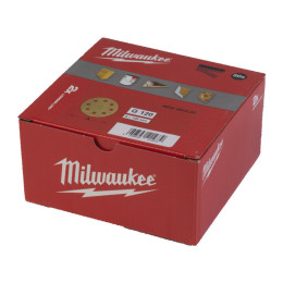 Папір шліфувальний HP MILWAUKEE діаметр 125/8 HL, зерно 120, (50шт)