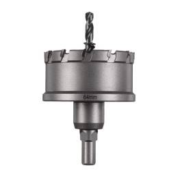 Коронка Holesaw TCT MILWAUKEE, для сталі/нержавіючої сталі, діаметр 64мм