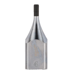 Головка торцева хромована 1/2'' MILWAUKEE з бітою Hex, 4мм