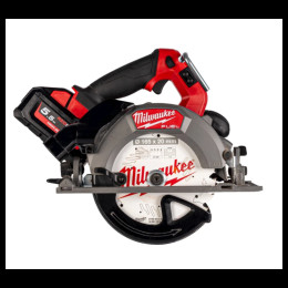 Пила дискова ручна акумуляторна безщіткова MILWAUKEE, M18 FCSDC165-552C, діаметр 165мм (зарядний пристрій M12-18 FC, 2 акумулято