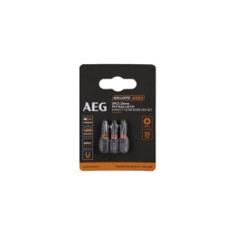 Біта ударна AEG AAK253PH1, PH1, 25мм (3шт)