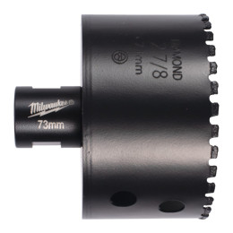 Коронка алмазна Diamond Max MILWAUKEE M14, діаметр 73мм (сухе свердління)