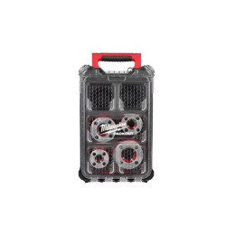 Набір головок для нарізання різблення PACKOUT MILWAUKEE FPT114HK BSPT Alloy, (для FPT114) (4шт)