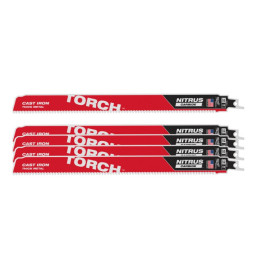 Полотно для шабельних пил TORCH CARBIDE NITRUS MILWAUKEE, 300х3,1мм, (5шт), (метал)