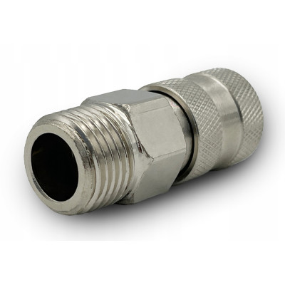Швидкорознімне з'єднання мама 1/2" зовнішня різь AIRKRAFT SE1-4SM