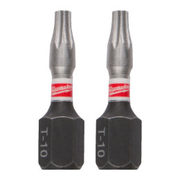 Біта SHOCKWAVE MILWAUKEE, TX10, 25мм, (25шт)