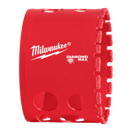 Коронка алмазна Diamond Plus/Max MILWAUKEE, діаметр 64мм (5/8''х18) (свердління з водою)