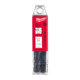 Свердло по металу HSS-R MILWAUKEE DIN338, діаметр 7,0х109х69мм, (10шт), пластикова коробка