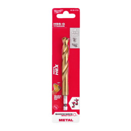 Свердло по металу RedHEX SHOCKWAVE HSS-TiN MILWAUKEE, діаметр 11,0х125х80мм