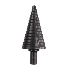 Свердло ступінчасте Step Drill COBALT ALCRN MILWAUKEE, діаметр 6-35мм з кроком 2-3мм