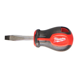Викрутка магнітна з тригранною рукояткою короткая MILWAUKEE, SL 1,2x6,5x45мм