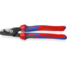 Ножиці для різання кабелів StepCut XL, 120мм.кв., 225мм KNIPEX 95 12 225, фосфатированные