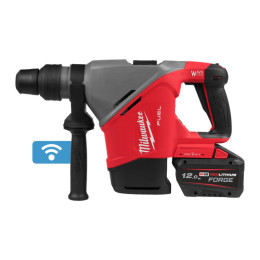 Перфоратор акумуляторний SDS-MAX MILWAUKEE, M18 FHACO540-122C (зарядний пристрій M12-18 FC, 2 акумулятори FB12 12Аг, кейс)