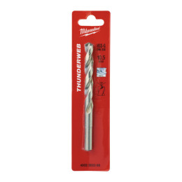 Свердло по металу THUNDERWEB HSS-G MILWAUKEE DIN338, діаметр 10,5x133х87мм