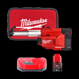 Система видалення пилу для перфораторів акумуляторна MILWAUKEE, M12 UDEL-201B, L-клас (зарядний пристрій С12 С, 1 акумулятор М12