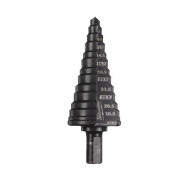 Сверло ступенчатое Step Drill COBALT ALCRN MILWAUKEE, Ø6-32мм с шагом 2мм