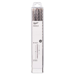 Бур SDS-PLUS 4C Contractor MILWAUKEE, Ø 8х210х140 мм, (10 шт.)