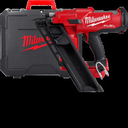 Пістолет цвяхозабивний акумуляторний безщітковий MILWAUKEE, M18 FFN-0C, 50-90мм (каркас, кейс)