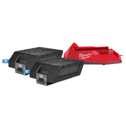 Енергокомплект Li-Ion MILWAUKEE, MXF NRG-406 (зарядний пристрій MXF C, 2 акумулятори MXF XC406 6Аг, картонне пакування)
