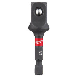 Перехідник ударний ShW MILWAUKEE, з 1/4'' Hex на 1/2'' квадратний хвостовик