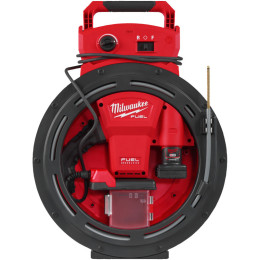 Машина прочистна акумуляторна MILWAUKEE, M12 HSFSM-602, 5м (зарядний пристрій С12 С, 2 акумулятори М12 В6 6Аг, картонне пакуванн