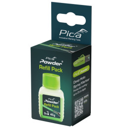 Заправка крейдяна Refill Pack для маркер-спреєв аерозольних Pica Powder в блістері