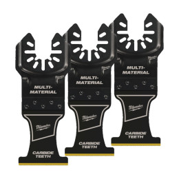 Полотно для мультітула Bi-Metal Carbide OPEN-LOK MILWAUKEE, 35х38мм, (3шт), (мультіматеріал)