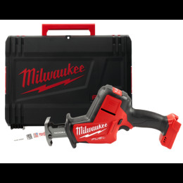 Пила шабельна акумуляторна MILWAUKEE, M18 FHZ-0X (каркас, полотно, HDкейс)