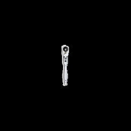 Тріскачка хромована шарнірна для біт 1/4'' HEX MILWAUKEE з відкритим доступом