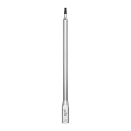Головка торцева хромована 1⁄4" MILWAUKEE подовжена з битою Torx, T15