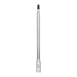 Головка торцева хромована 1⁄4" MILWAUKEE подовжена з битою Torx, T27
