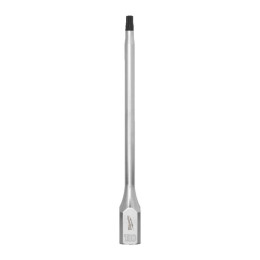 Головка торцева хромована 1⁄4" MILWAUKEE подовжена з битою Torx, T30