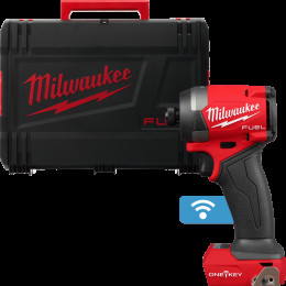 Шуруповерт ударный аккумуляторный бесщёточный 1/4" HEX MILWAUKEE, M18 ONEID3-0X, 226Нм (HDкейс)