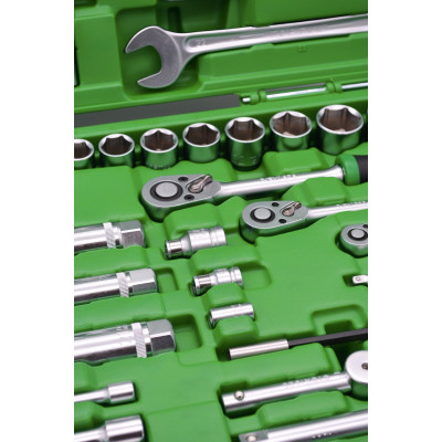 Професійний набір інструменту 1/4", 3/8", 1/2" 216од. TOPTUL GCAI216R