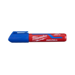 Маркер для будмайданчика InkZAll MILWAUKEE, великий (L), синій (48223257) (12шт.)
