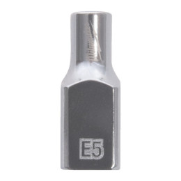 Головка торцева хромована TORX Е-стандарт 1⁄4" MILWAUKEE, E5