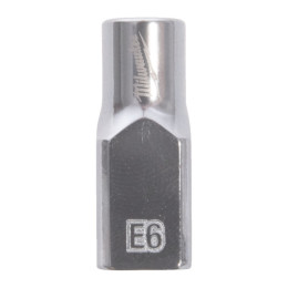 Головка торцева хромована TORX Е-стандарт 1⁄4" MILWAUKEE, E6