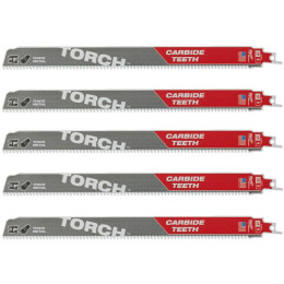 Полотно для шабельних пил TORCH CARBIDE MILWAUKEE, 300х3,1 мм, (5 шт.)