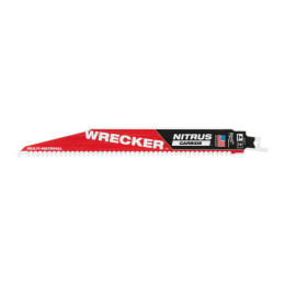 Полотно для шабельних пил WRECKER CARBIDE NITRUS MILWAUKEE, 230х4,2 мм, (5 шт.) (мультиматеріал)